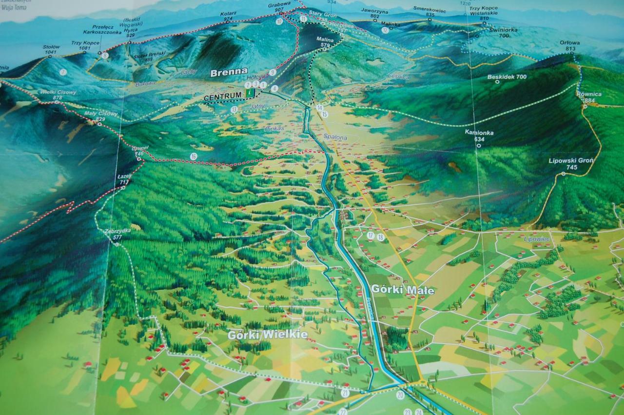 Pokoje Beskid Brenna Kültér fotó