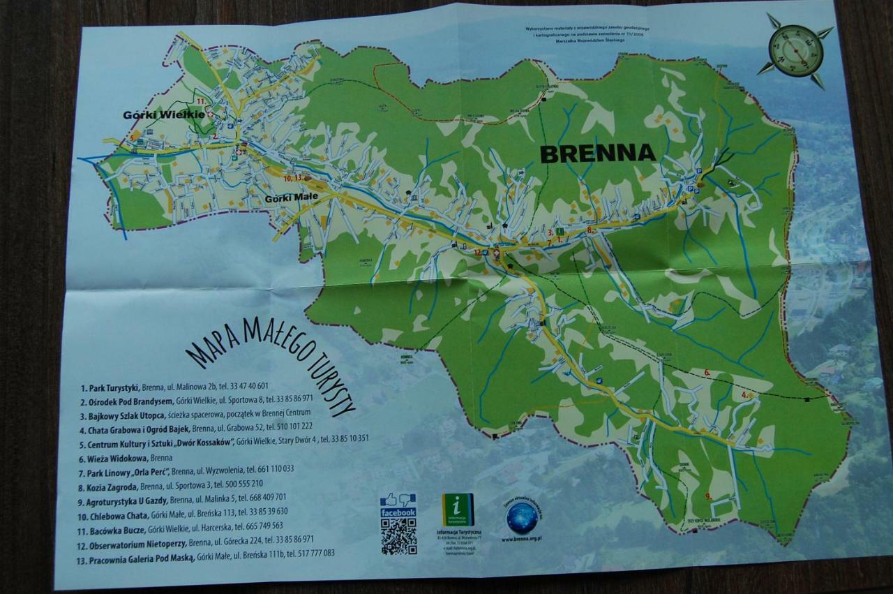 Pokoje Beskid Brenna Kültér fotó